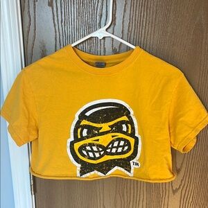 Iowa Hawkeyes Cropped T-Shirt